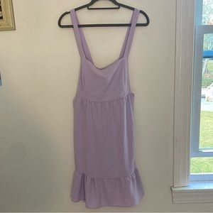 Lulus Lilac Cut-Out Dress Mini